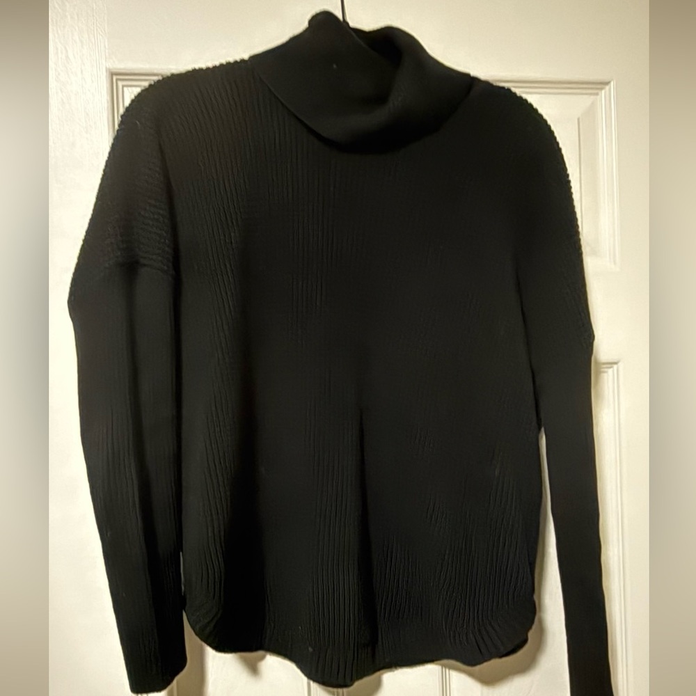Michael Kors Black, Long Sleeve Turtleneck Knit Sweater